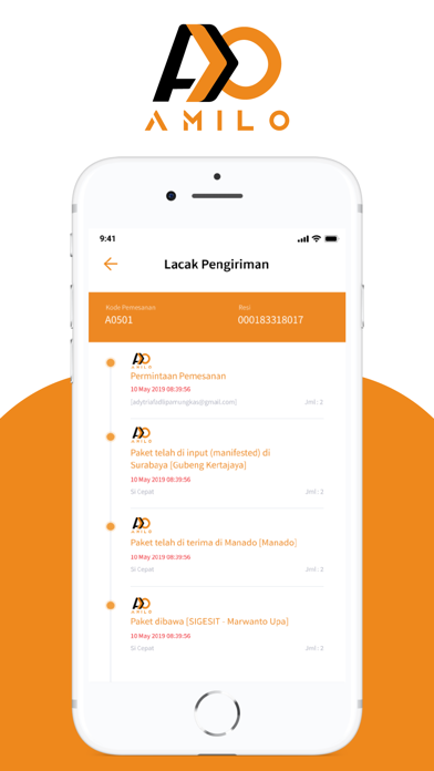 AMILO Screenshot
