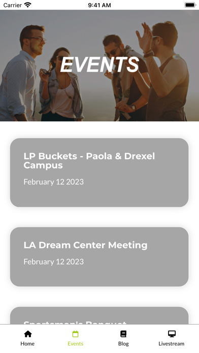 Living Proof Church App Screenshot