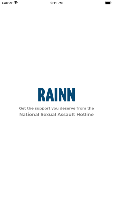 RAINN Screenshot