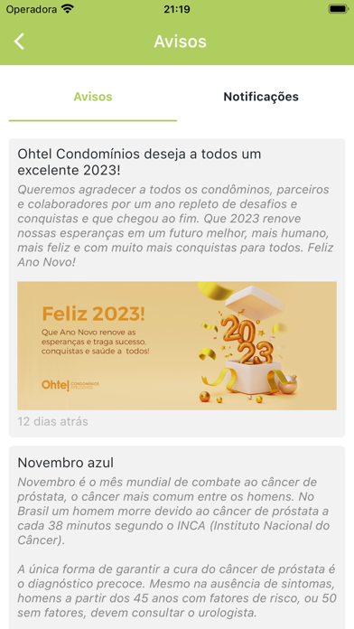 Ohtel Condomínios Screenshot