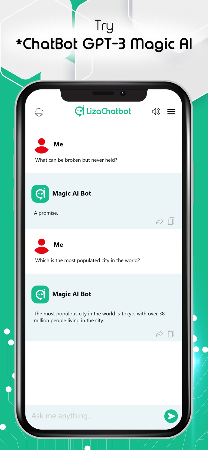 Liza ChatBot AI  AI ChatBot