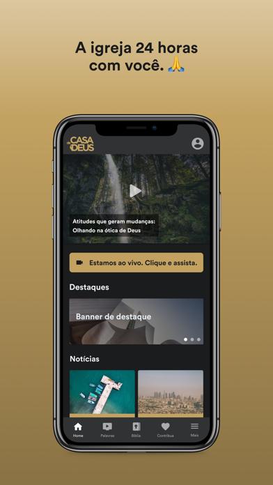 Igreja Batista Casa de Deus Screenshot