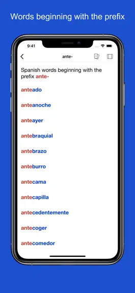 Game screenshot Spanish Word Parts hack