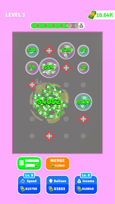 Money Balloons Screenshot