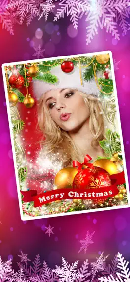 Game screenshot Christmas Photo Frame & Wishes hack