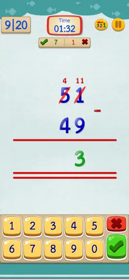 Game screenshot Math Fast Plus and Minus apk