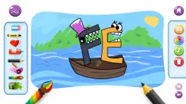 Game screenshot Alphabet Coloring Story mod apk