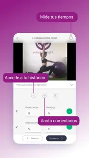 fisiofit mujer iphone screenshot 2