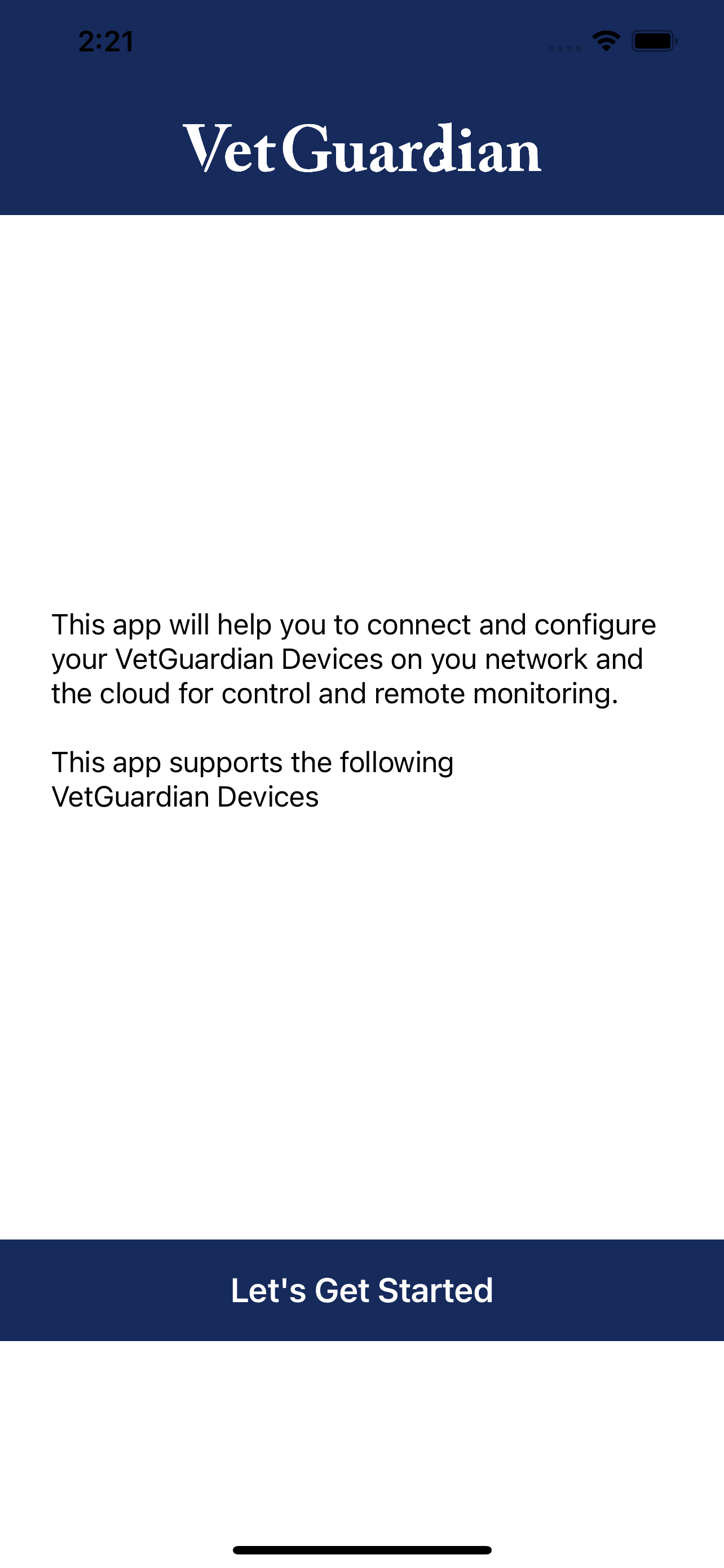 VetGuardian Onboarding