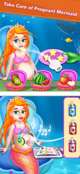 Game screenshot Mermaid Mom Newborn Care hack