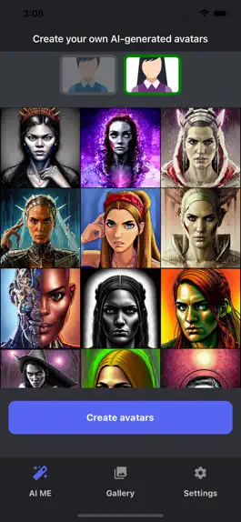 Game screenshot AI Me - Magic Avatars apk