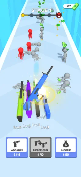 Game screenshot Idle Gun Master apk