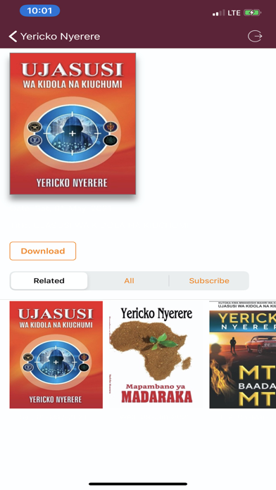 Yericko Nyerere Screenshot