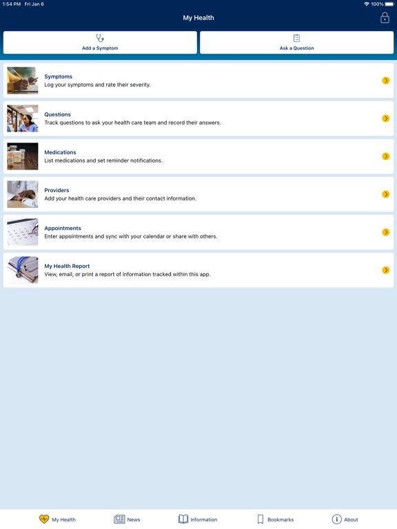 Screenshot #4 pour Cancer.Net Mobile