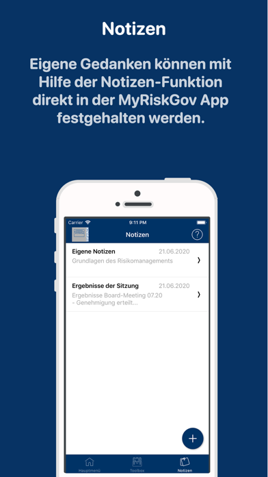 MyRiskGov Screenshot