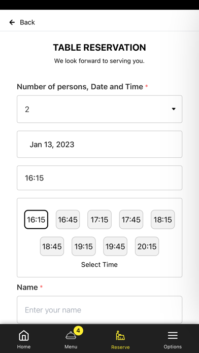 Pizziano Wilhelmshaven Screenshot