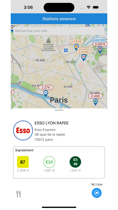 Stations essence - Prix live Screenshot