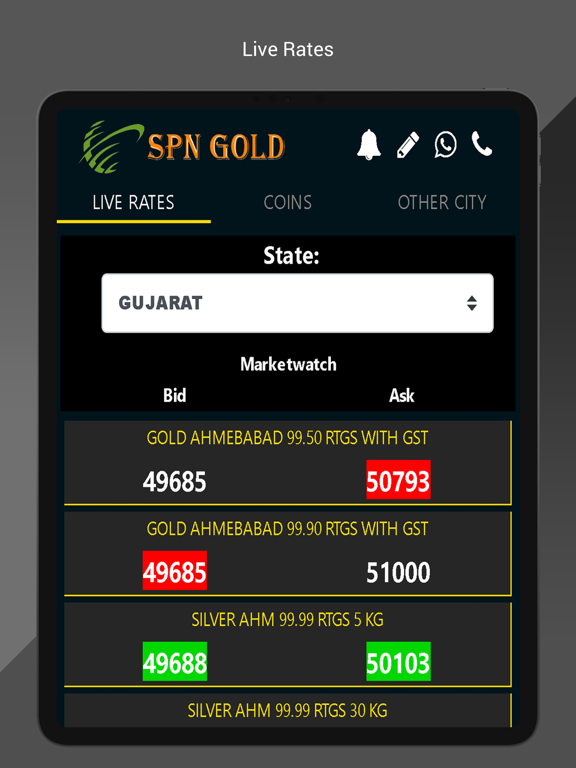 Screenshot #4 pour SPN Gold - The Bullion Hub