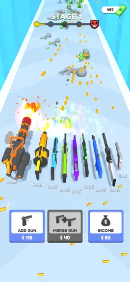 Game screenshot Idle Gun Master mod apk