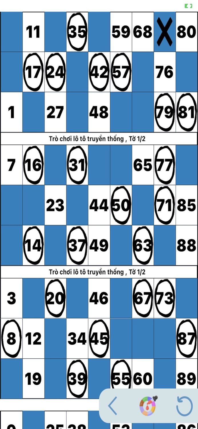 Lô tô truyền thống 2023