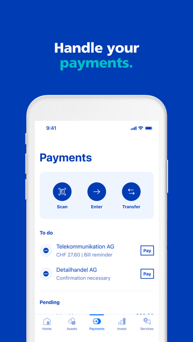 ZKB Mobile Banking Screenshot