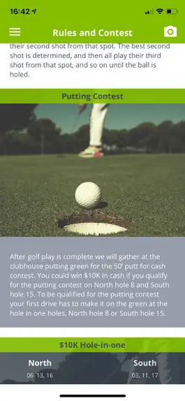 Game screenshot WEI Golf Tournament App hack