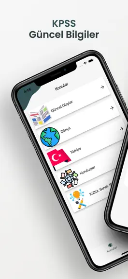 Game screenshot KPSS 2023 Güncel Bilgiler mod apk