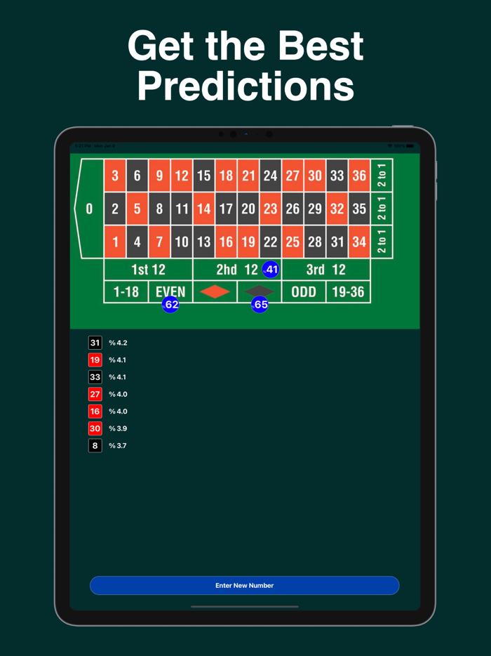 Roulette.ai Number Prediction