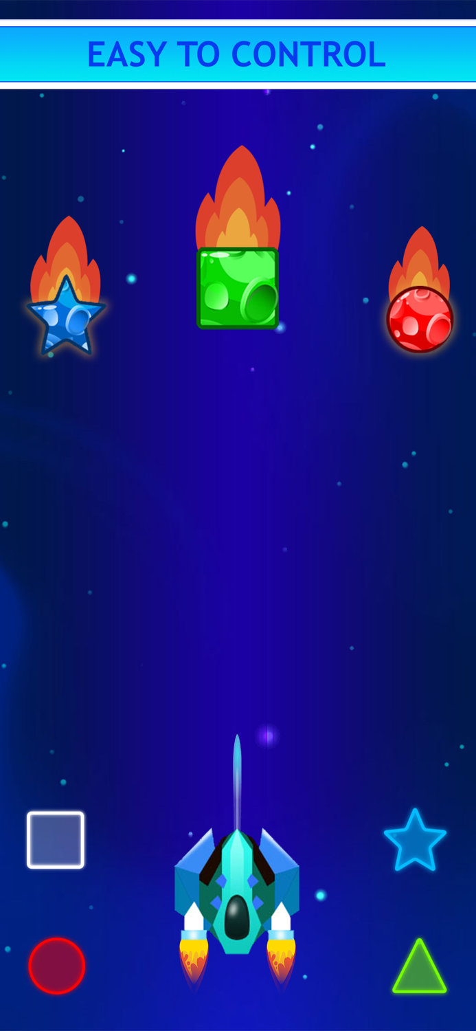 Galaxy shape and color shooter