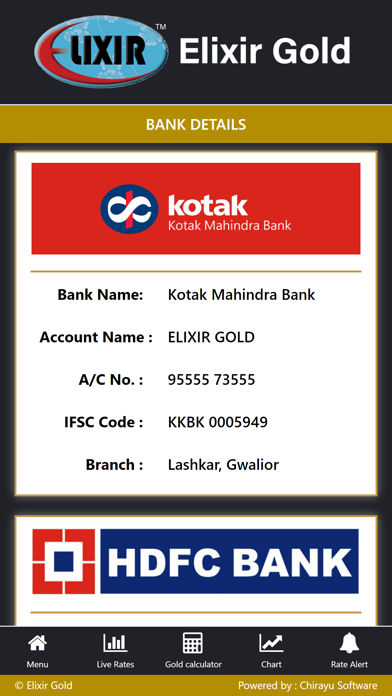 Elixir Gold Live Screenshot