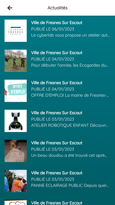 Ville de Fresnes-sur-Escaut Screenshot