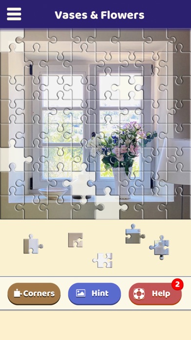 Vases & Flowers Puzzle Screenshot