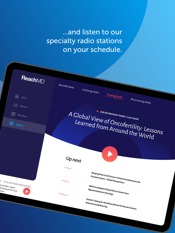 ReachMD iPad screenshot 5 - Medical app