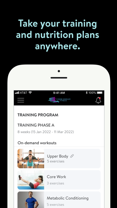 Canine Handler Fitness Screenshot
