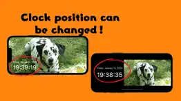 dog clock app.digital cute iphone screenshot 3