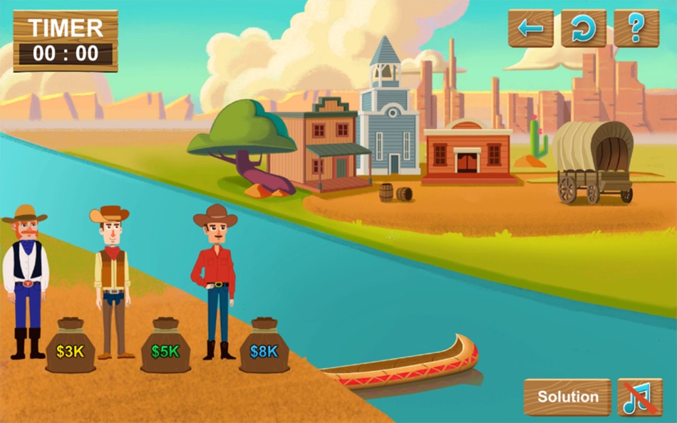 #6. The River Tests : IQ Puzzle (macOS) By: SolverLabs