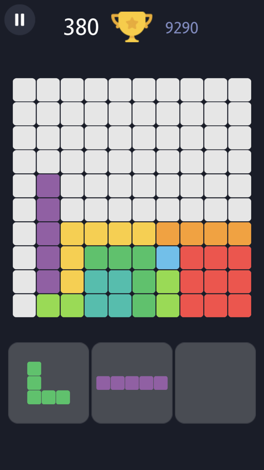 #1. 1010 Block Puzzle + (iOS) 来自: D2R