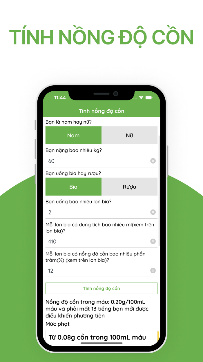 Đo Nồng Độ Cồn