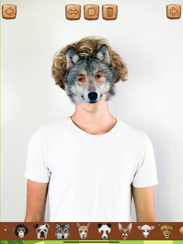 Animal Face Selfie Editor