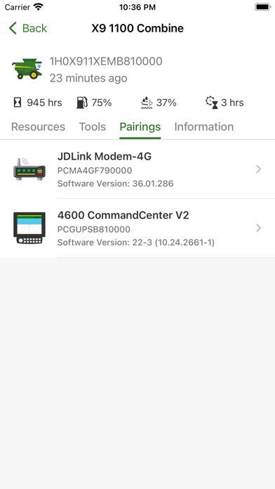 Equipment Mobile Screenshot