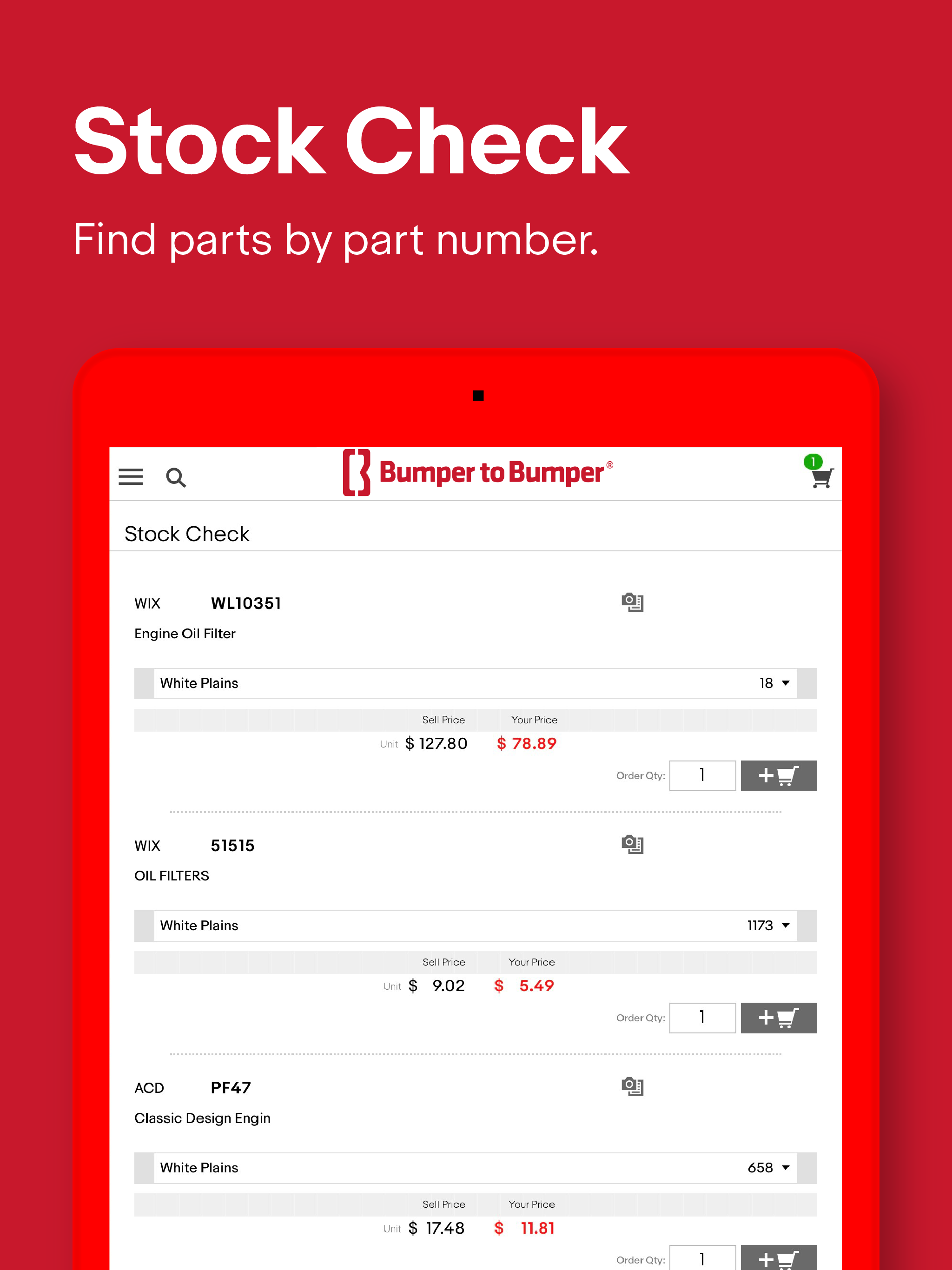 Bumper to Bumper mobile screenshot 15