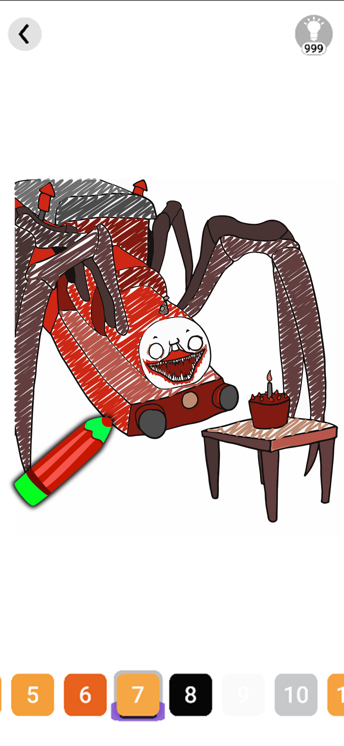 Choo-Cho Train Coloring Book