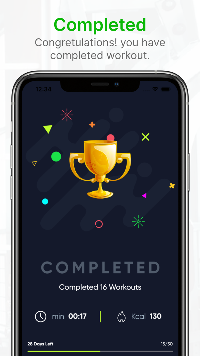 28 days Excercise challenge