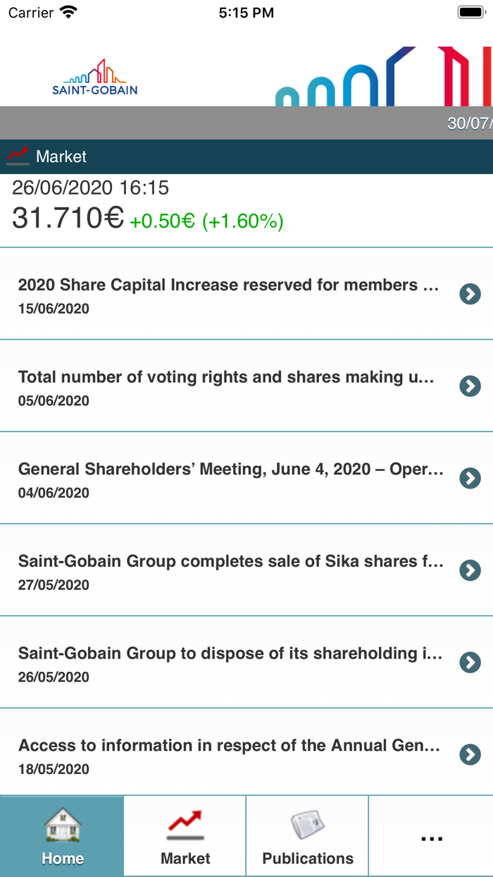 Saint-Gobain SHAREHOLDER