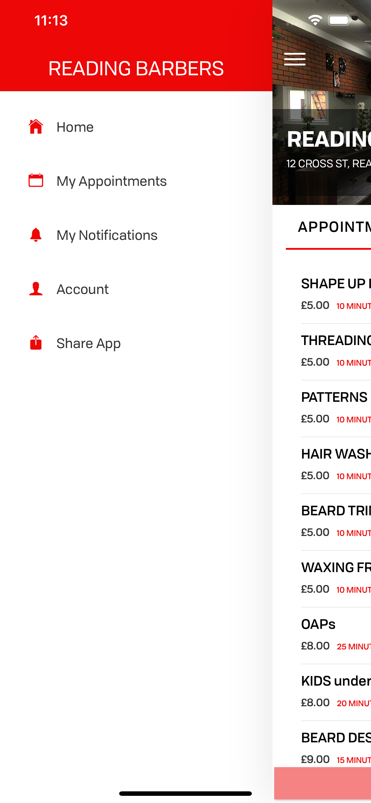 Reading Barbers