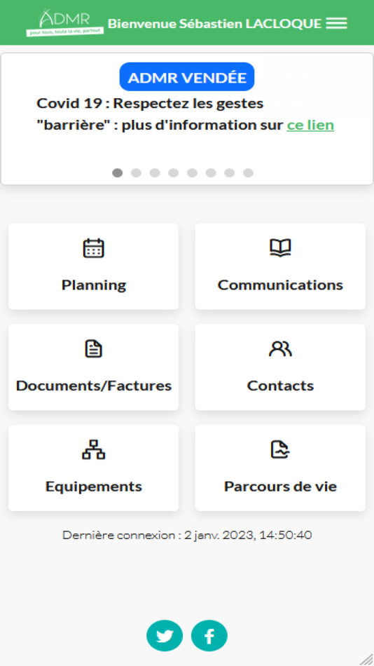 #1. ADMR Vendée (iOS) 由: Domicilien