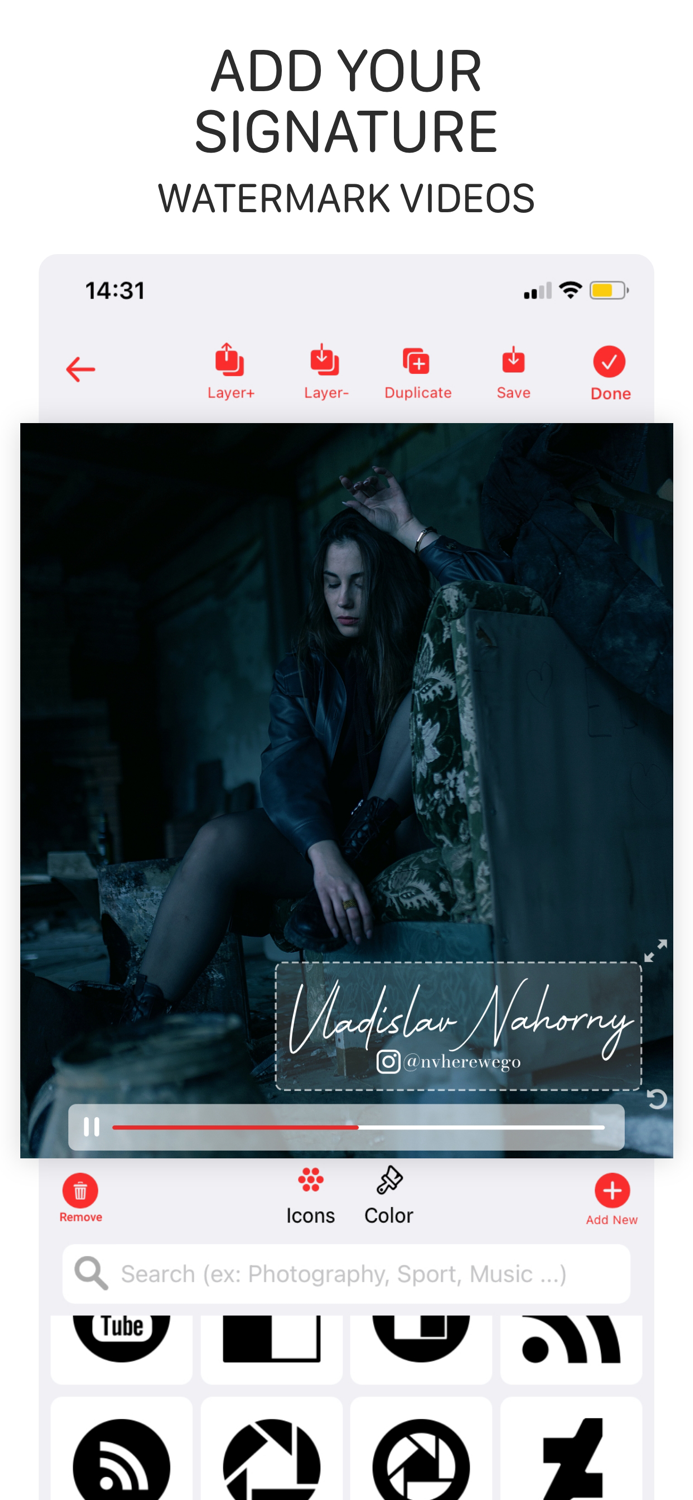 Watermark Photo and Video