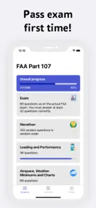 FAA Part 107 — practice test screenshot #4 for iPhone