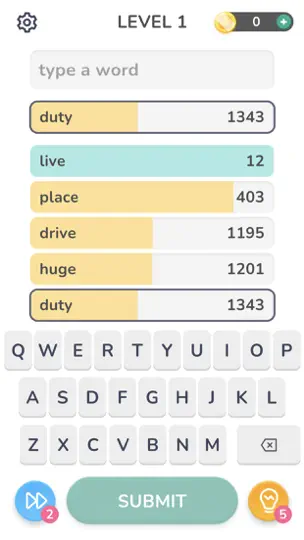 Contexto-unlimited Word Find iPhone Screenshot 2