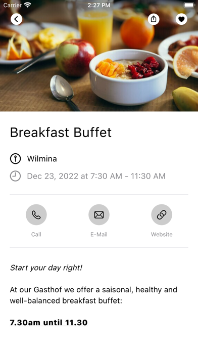 Wilmina Hotel Screenshot